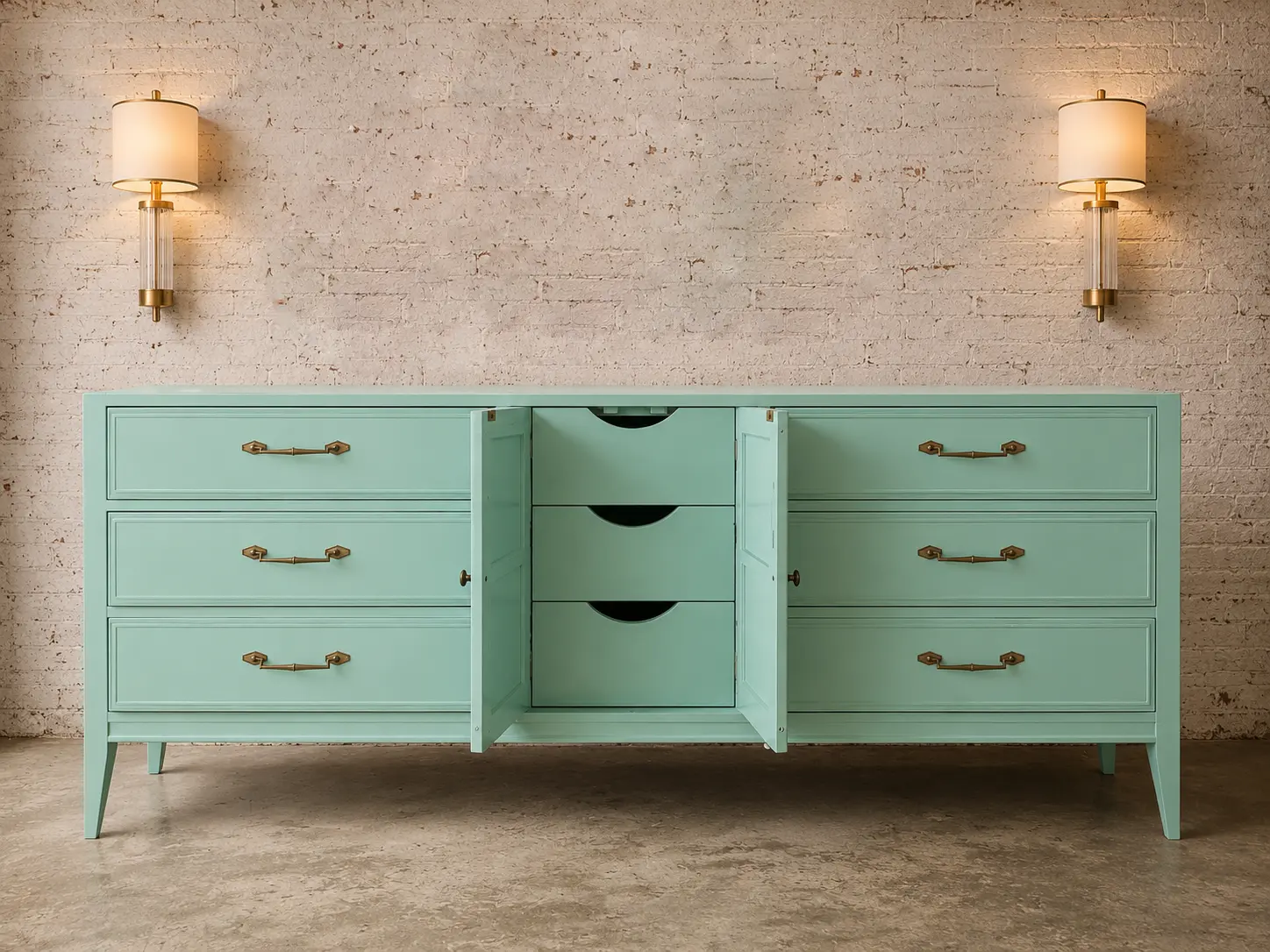 Reclaimed Teak Credenza