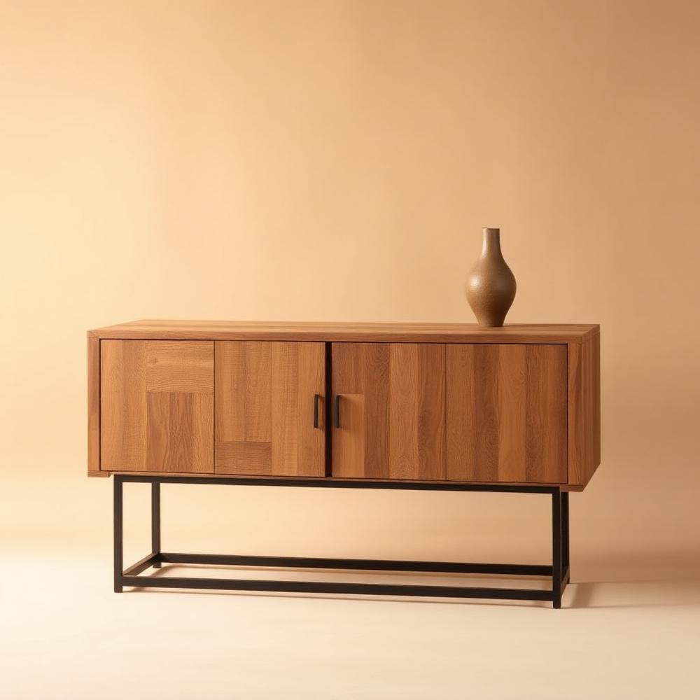 Reclaimed Teak Credenza